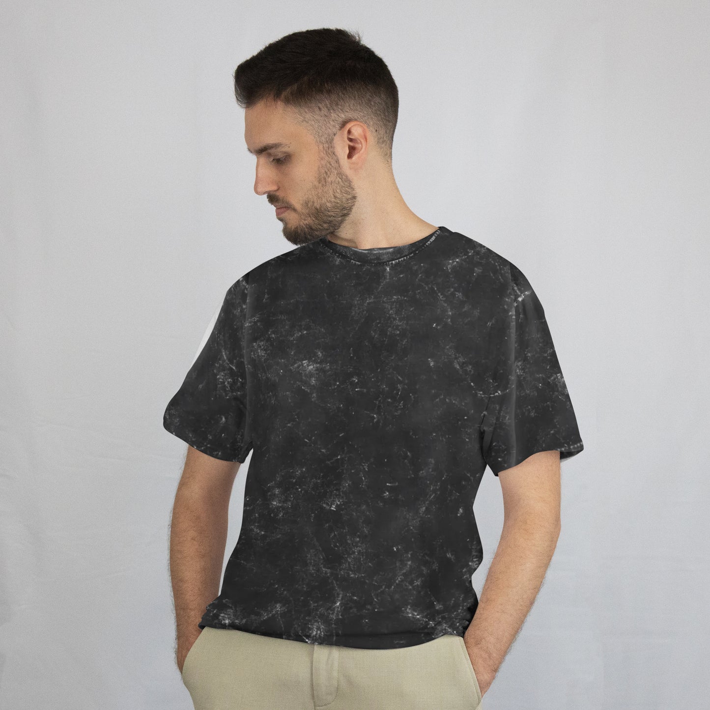 Unisex Acid Wash Oversized T-Shirt – Graphic Tee | Vintage Grunge Streetwear