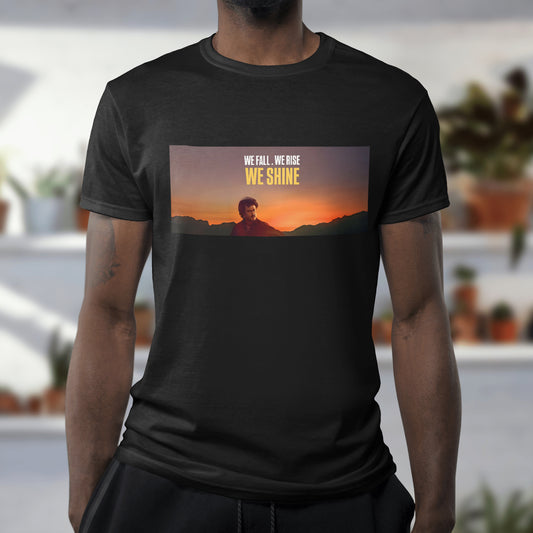 Superstar Rajinikanth “We Shine” Sundari Song T-Shirt – Iconic Tamil Cinema Tribute (Black | S-XL)